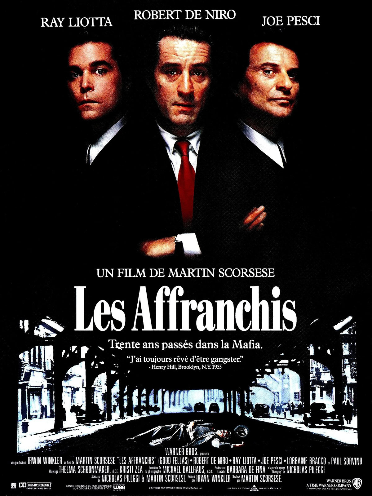 Affiche du film "Les affranchis"