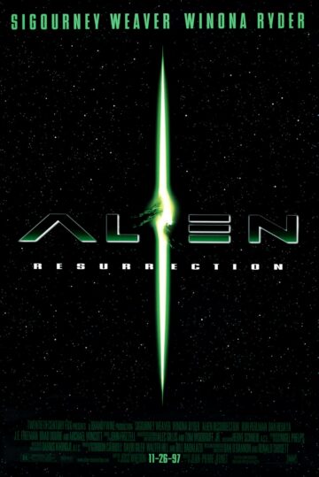 Affiche du film "Alien, la résurrection"